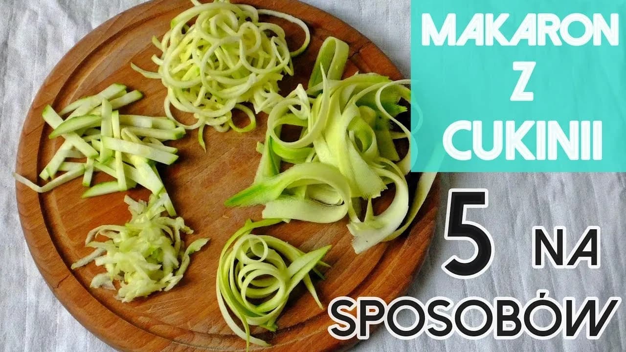 Jak zrobić makaron z cukinii bez maszynki - prosta i smaczna metoda