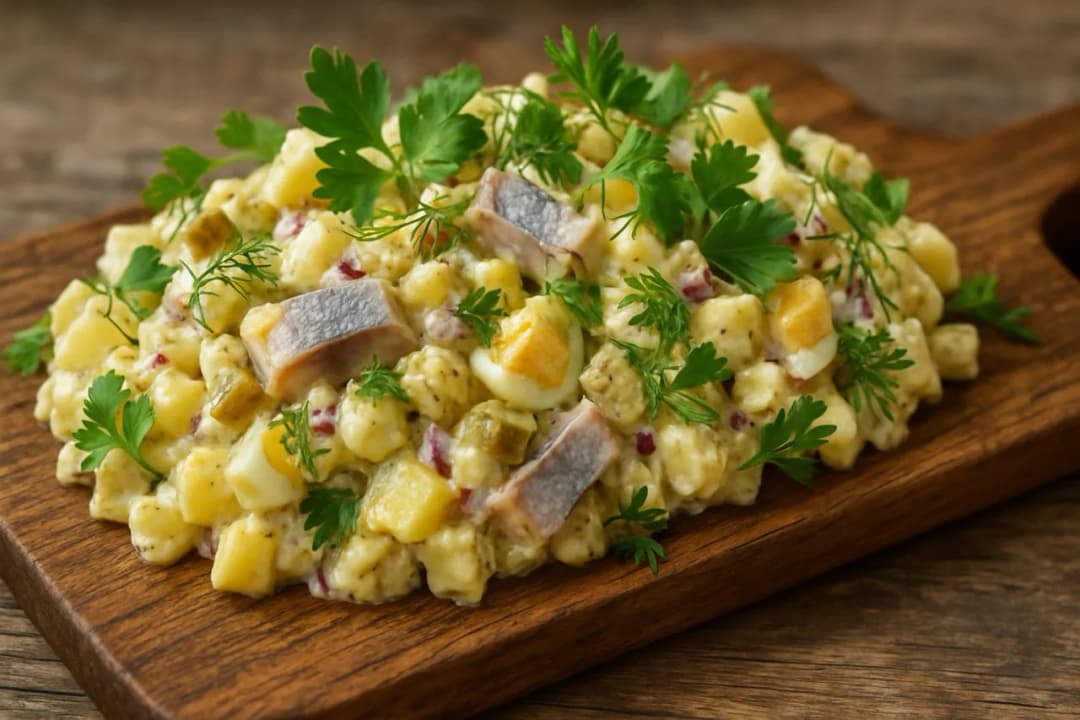 Jak zrobić sałatkę śledziową z ziemniakami – prosty przepis na sukces